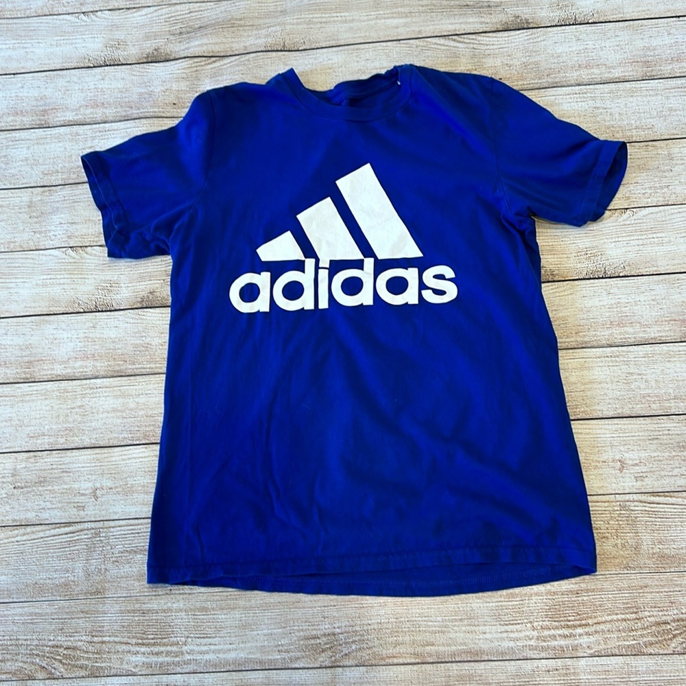 EUC Adidas short-sleeve cotton tee, size medium